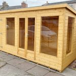 Forest Craft Iona Pent with Storage Shed