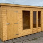 Forest Craft Iona Pent with Storage Shed