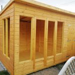 Forest Craft Iona Pent with Storage Shed